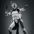 Star Wars: The Clone Wars Action Figure 1/6 Clone Commander Wolffe 30 cm - Fans Geek Store