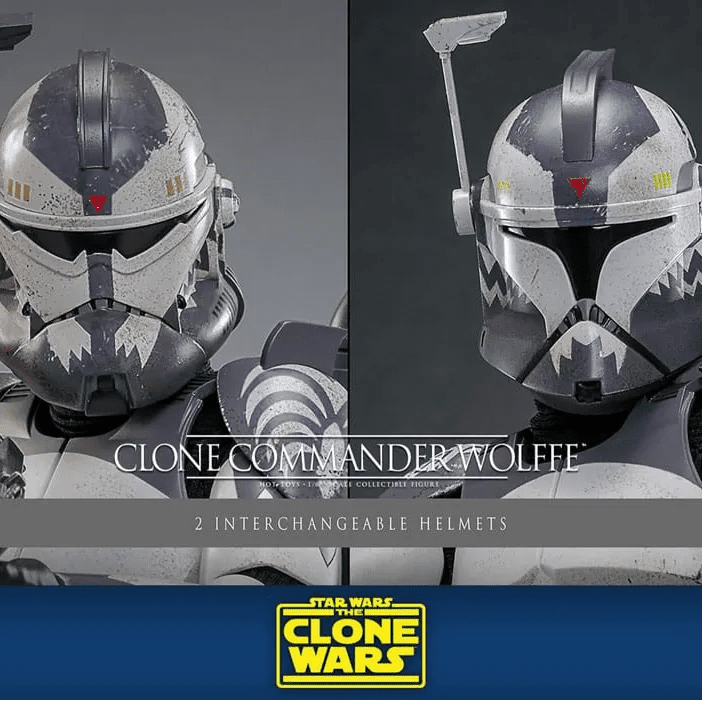 Star Wars: The Clone Wars Action Figure 1/6 Clone Commander Wolffe 30 cm - Fans Geek Store