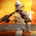 Star Wars The Clone Wars Action Figure 1/6 104th Battalion Wolfpack Clone Trooper Deluxe Version 30 cm - Fans Geek Store