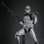 Star Wars The Clone Wars Action Figure 1/6 104th Battalion Wolfpack Clone Trooper Deluxe Version 30 cm - Fans Geek Store