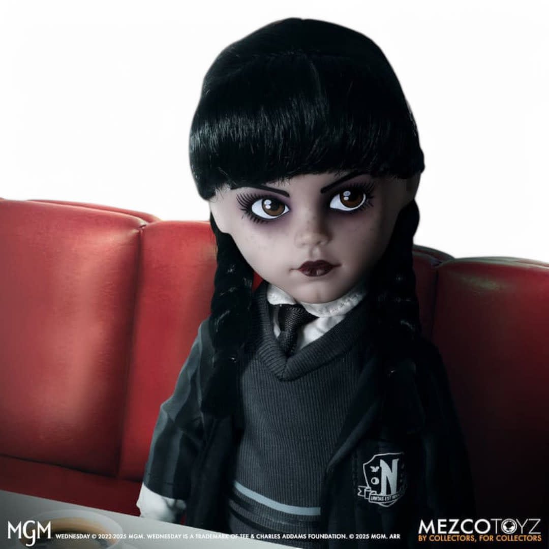 Wednesday LDD Presents Doll Wednesday Nevermore Academy Uniform - Fans Geek Store