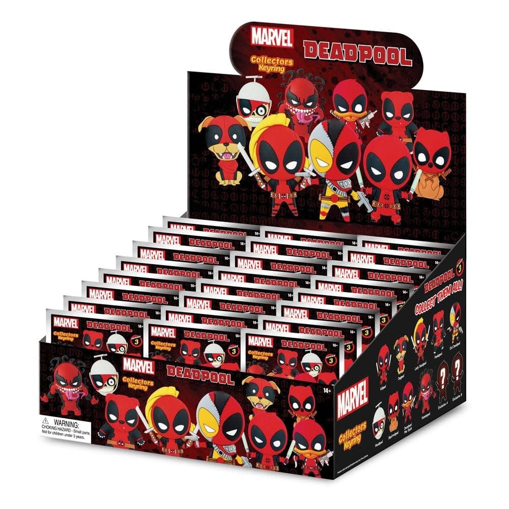 Marvel PVC Bag Clips Deadpool Serie 3 - Fans Geek Store