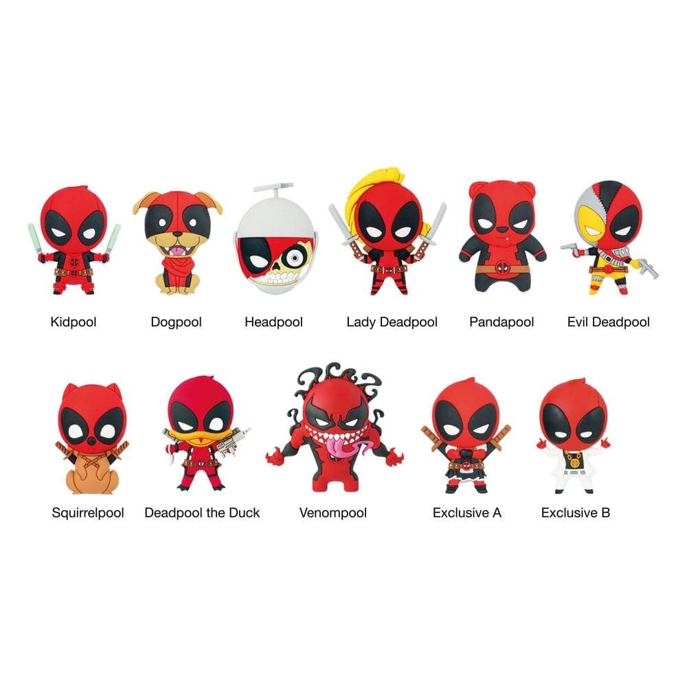 Marvel PVC Bag Clips Deadpool Serie 3 - Fans Geek Store