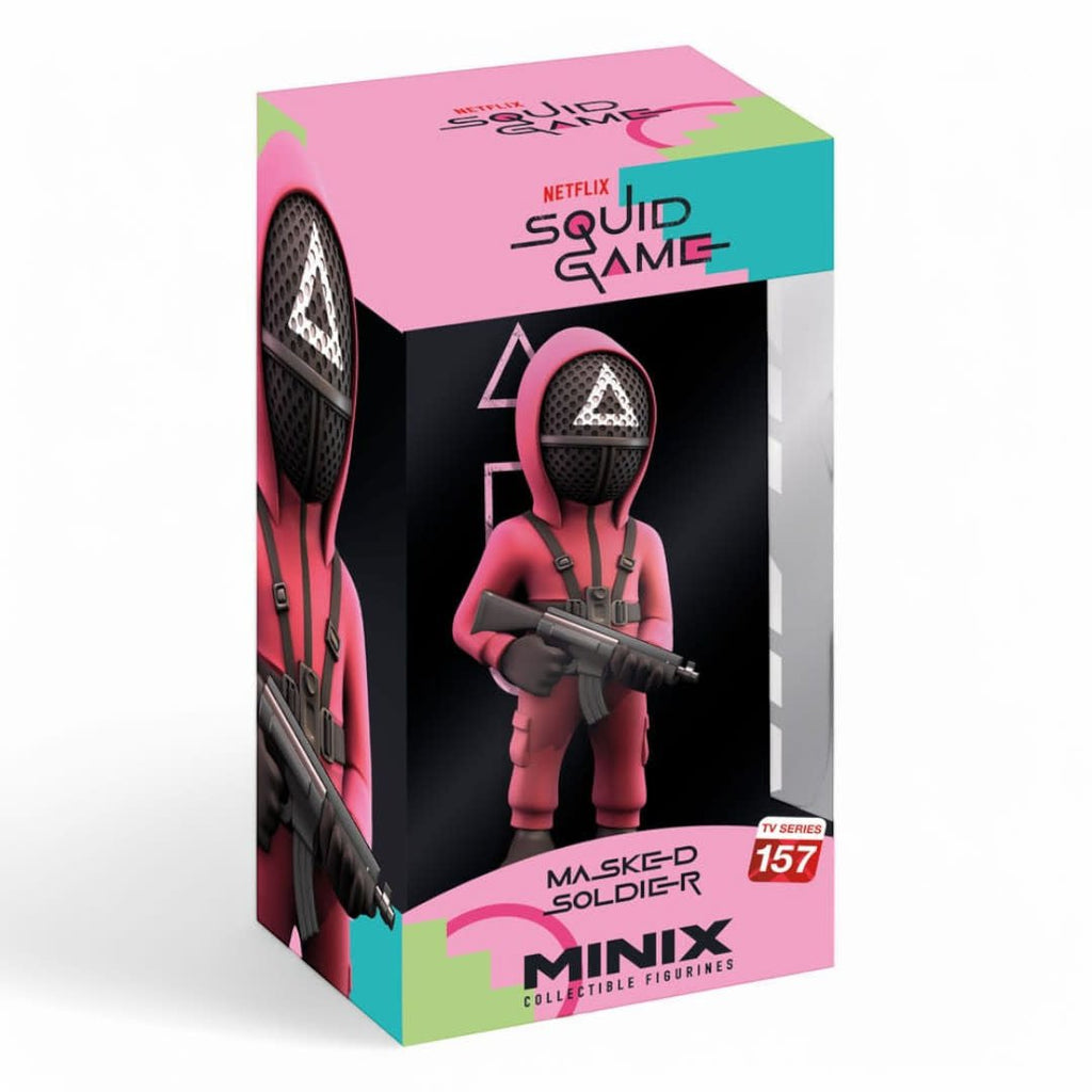 Squid Game Minix Figure Masked Triangle Guard - Fans Geek Store