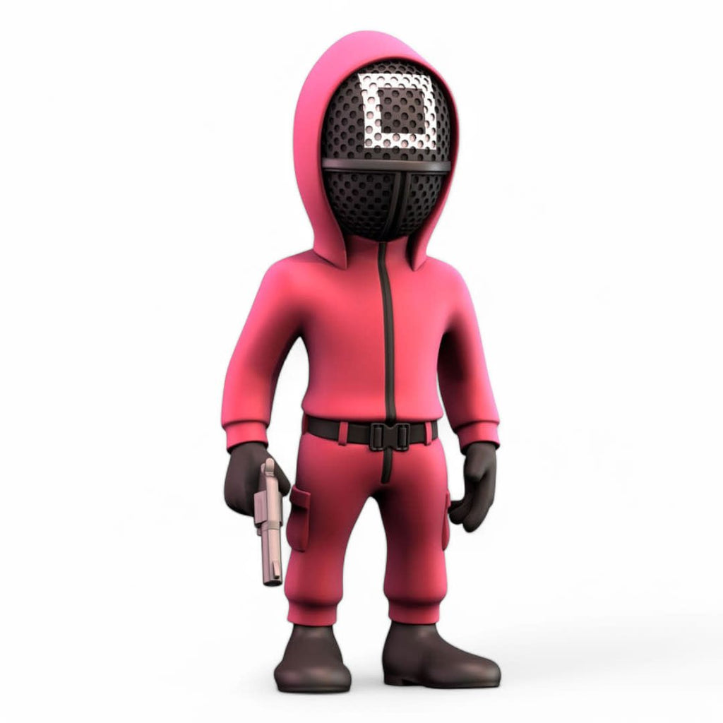Squid Game Minix Figure Masked Square Guard - Fans Geek Store