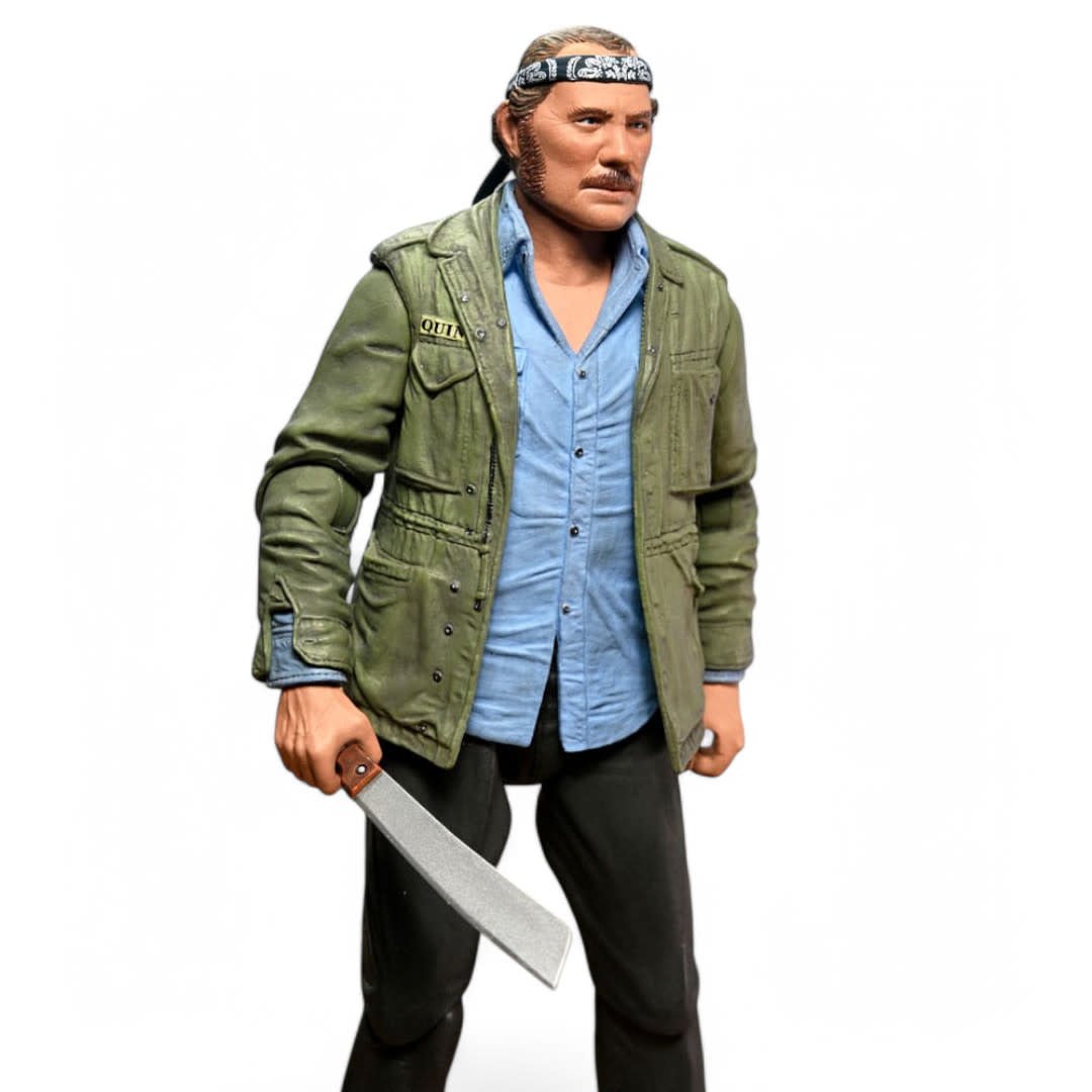 Jaws Action Figure Ultimate Sam Quint 50th Anniversary Figure - Fans Geek Store