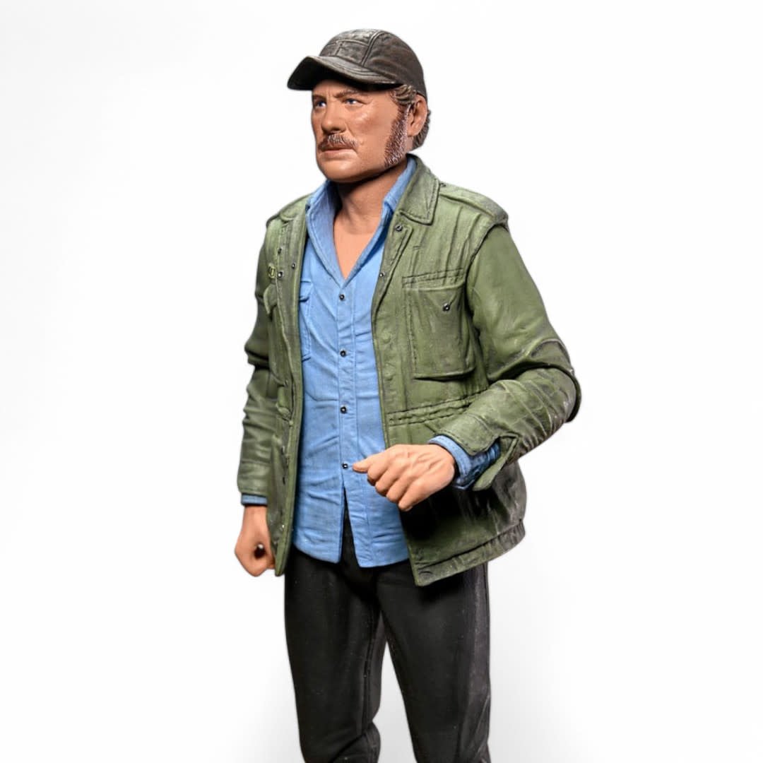 Jaws Action Figure Ultimate Sam Quint 50th Anniversary Figure - Fans Geek Store