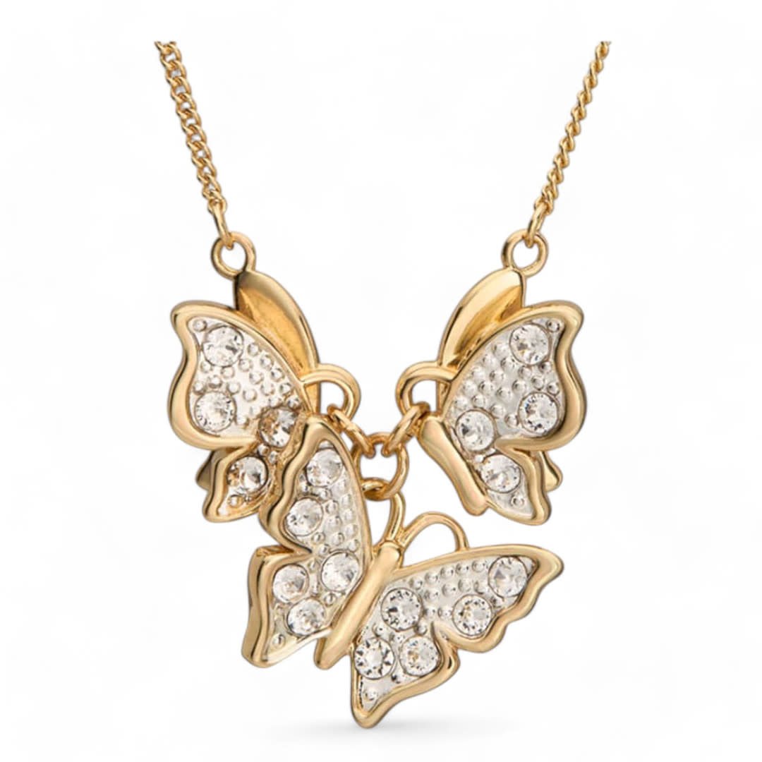 Wicked Replica 1/1 Glinda's Butterfly Necklace (gold - plated) - Fans Geek Store