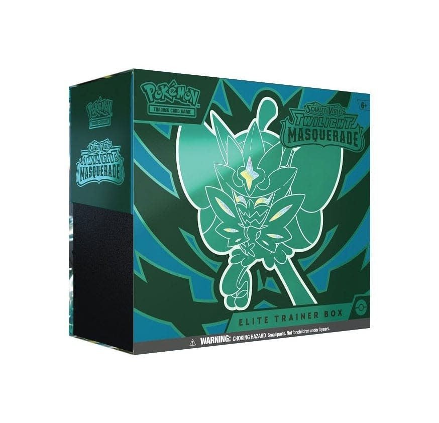 Pokémon TCG Scarlet & Violet Twilight Masquerade Elite Trainer Box *English Version* - Fans Geek Store