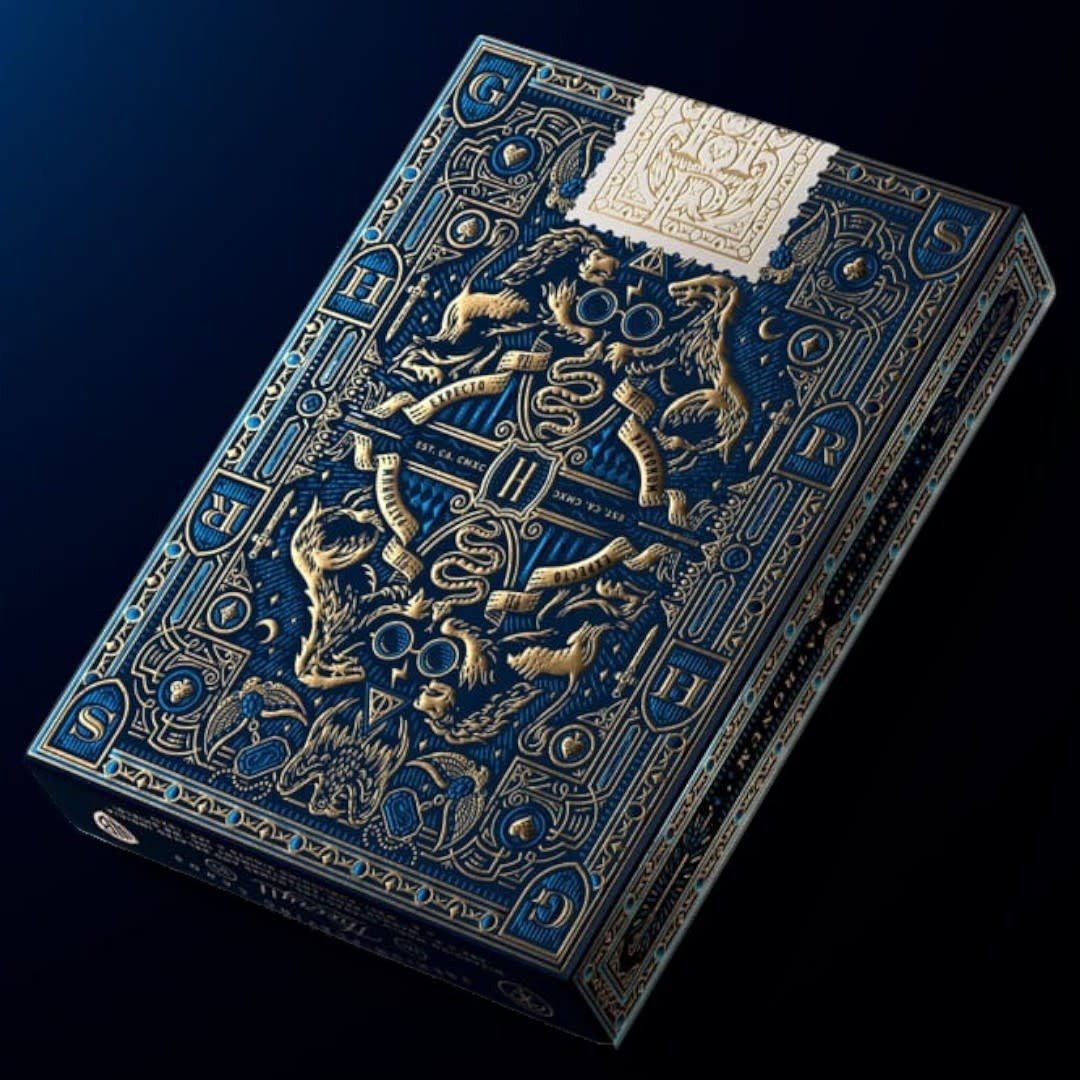Harry Potter Playing Cards Blue Version - Fans Geek Store