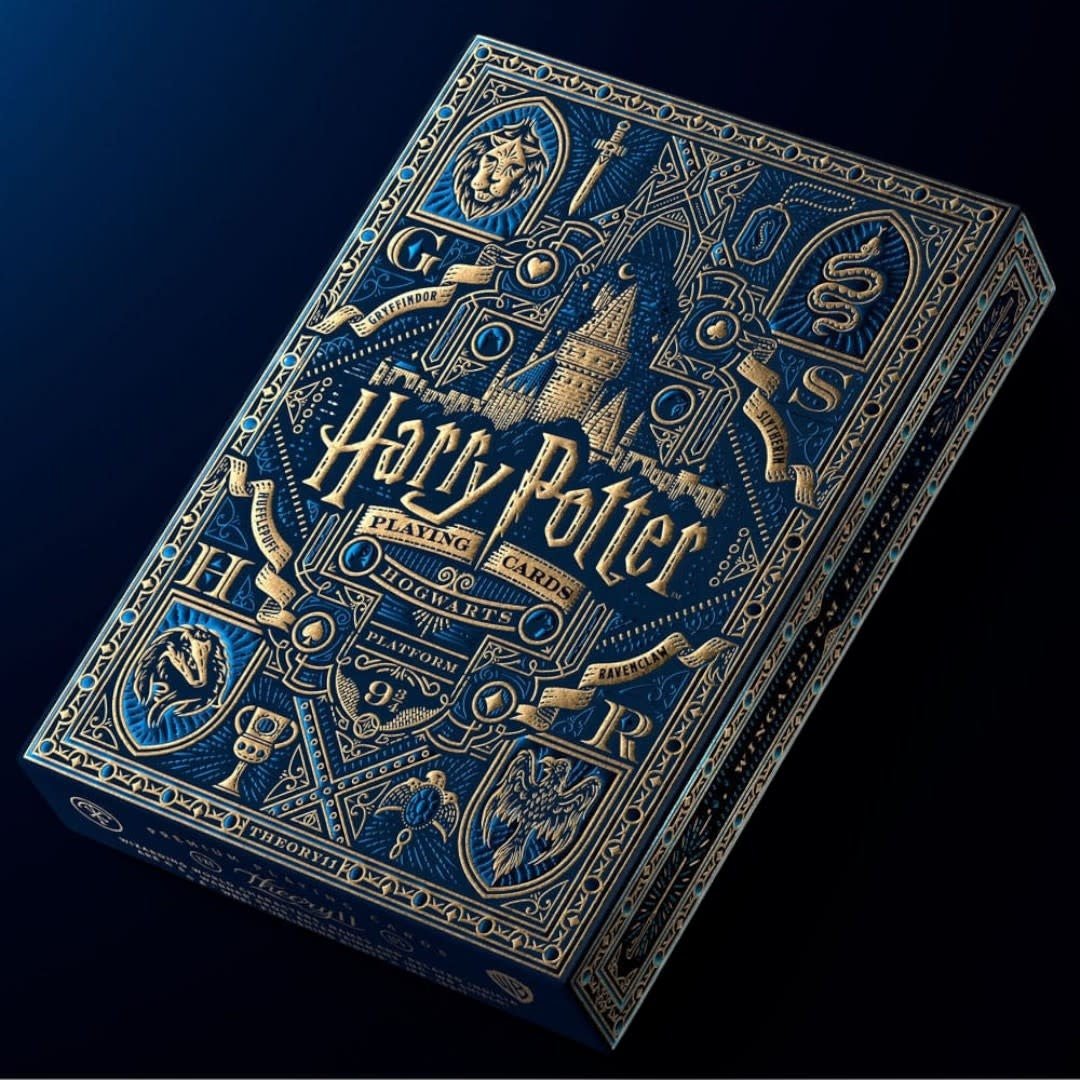 Harry Potter Playing Cards Blue Version - Fans Geek Store