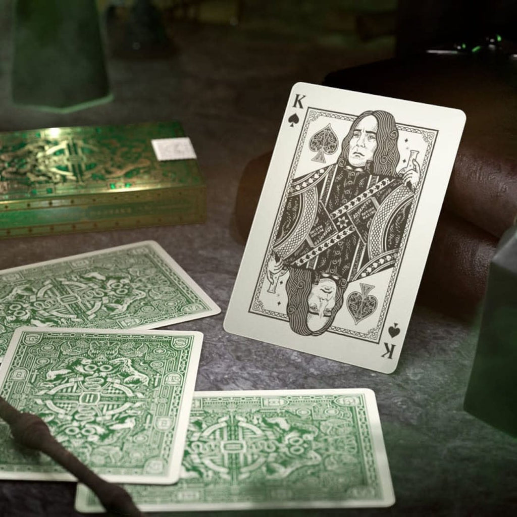 Harry Potter Playing Cards Green Version - Fans Geek Store