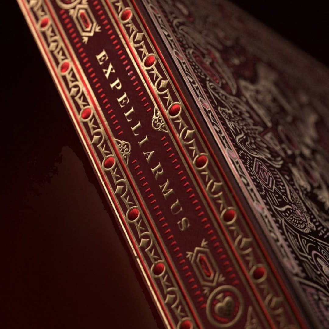 Harry Potter Playing Cards Red Version - Fans Geek Store