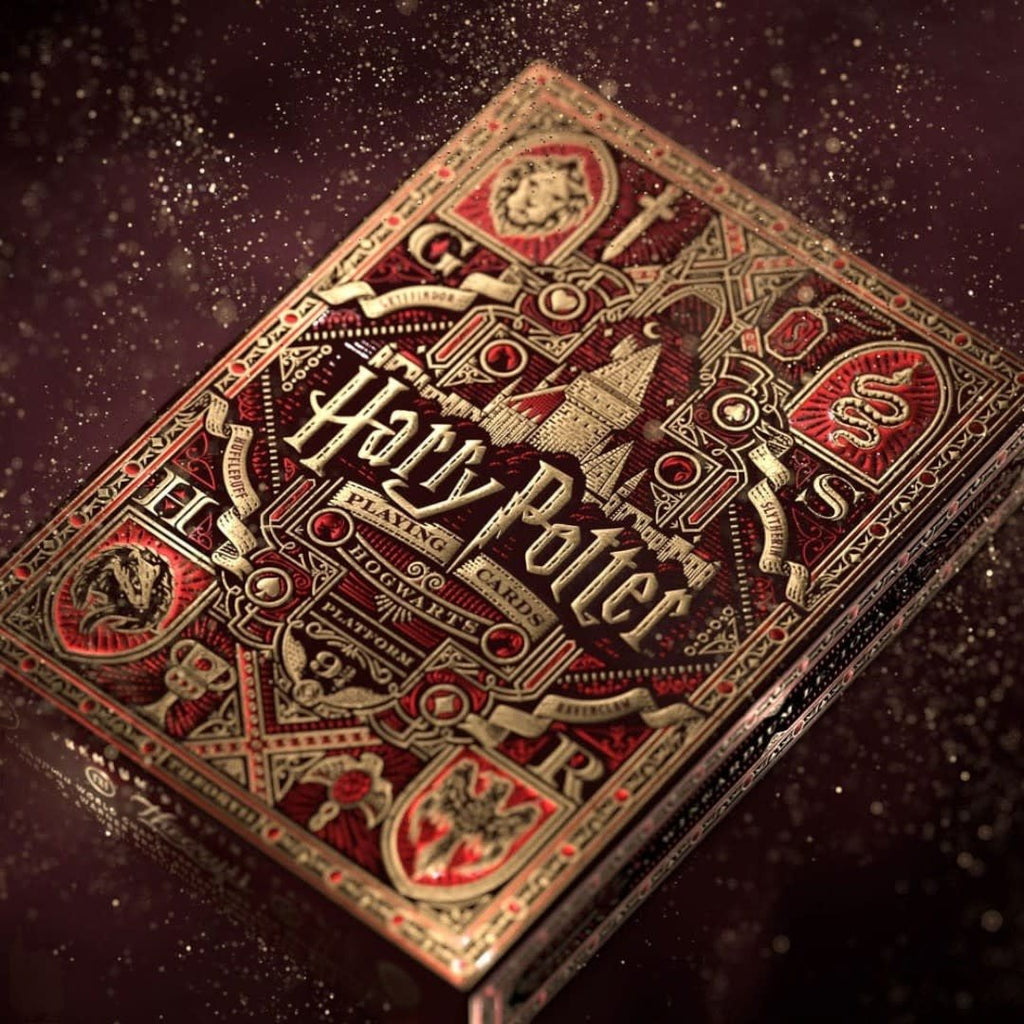 Harry Potter Playing Cards Red Version - Fans Geek Store