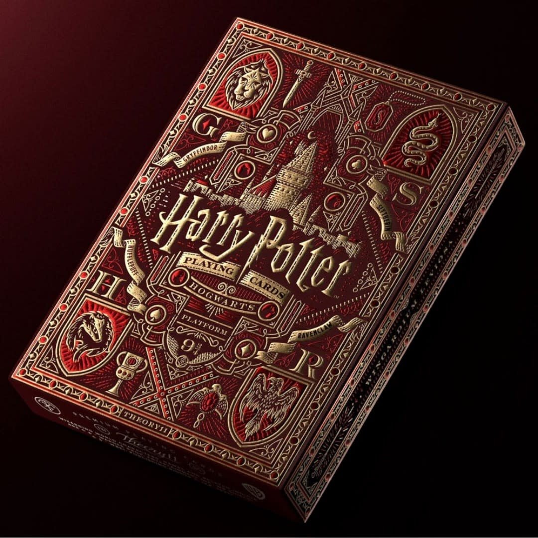 Harry Potter Playing Cards Red Version - Fans Geek Store