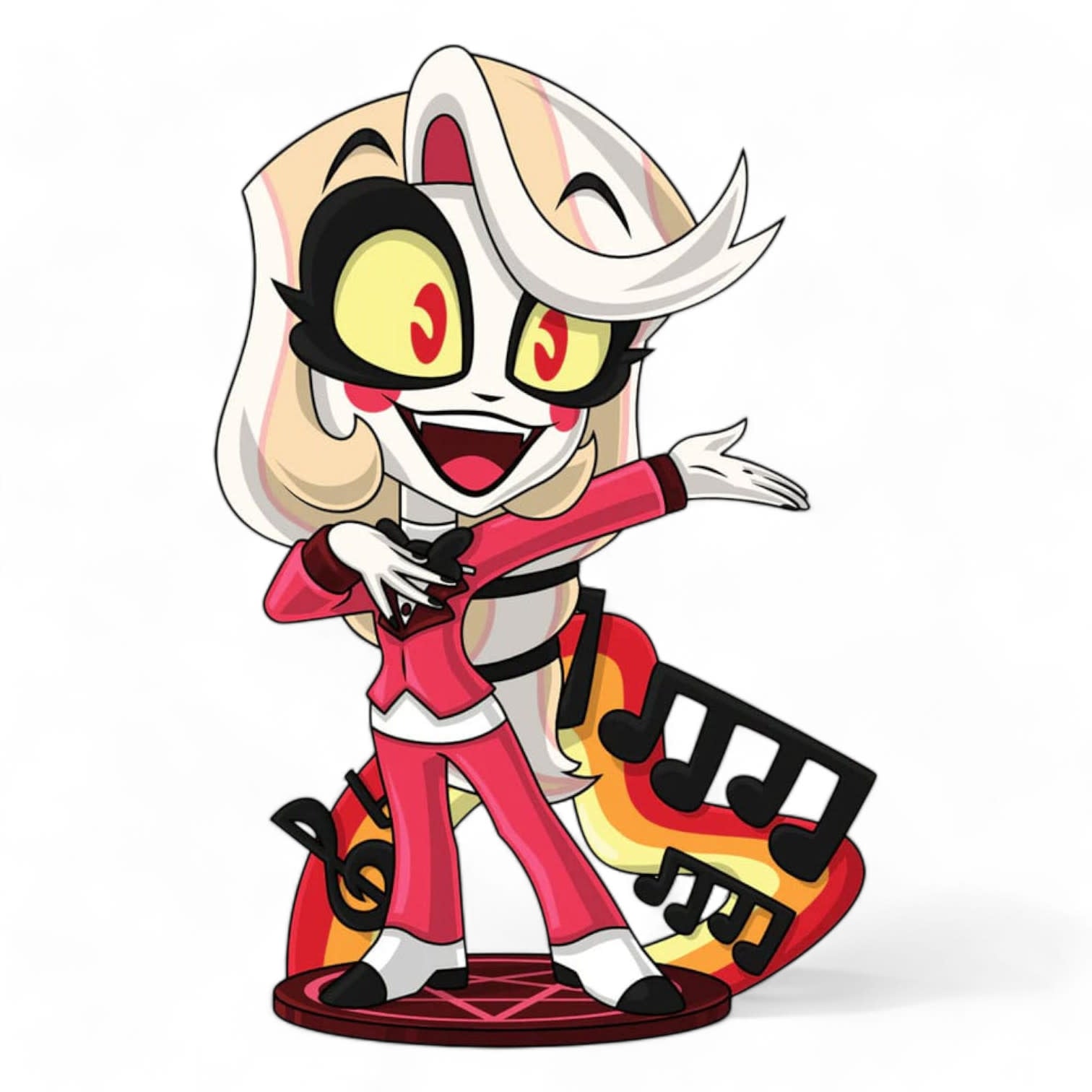 Hazbin Hotel Vinyl Figure Charlie Morning Star 13 cm - Fans Geek Store