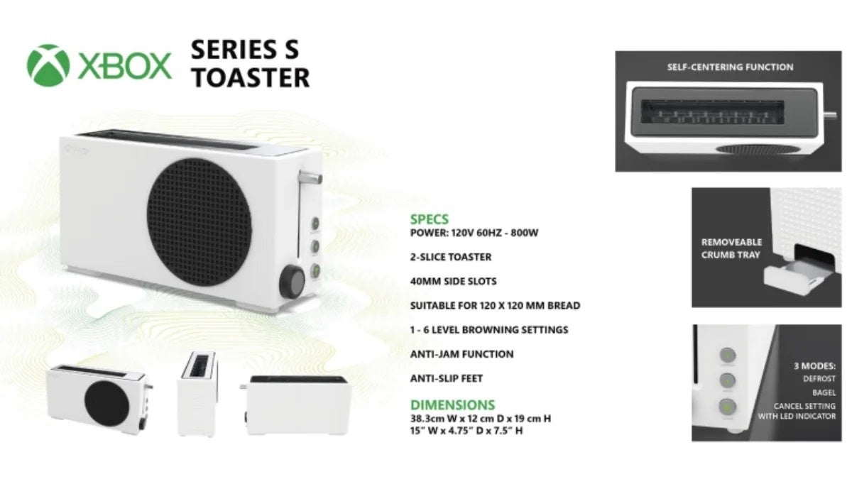 Xbox Series S Toaster - Fans Geek Store