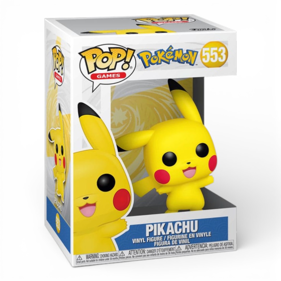 Pokémon POP! Games Vinyl Figure Pikachu Waving 9 cm