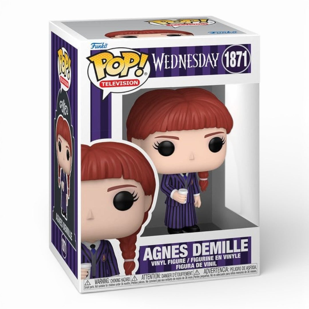 Wednesday POP! TV Vinyl Figure Agnes Demille 9 cm