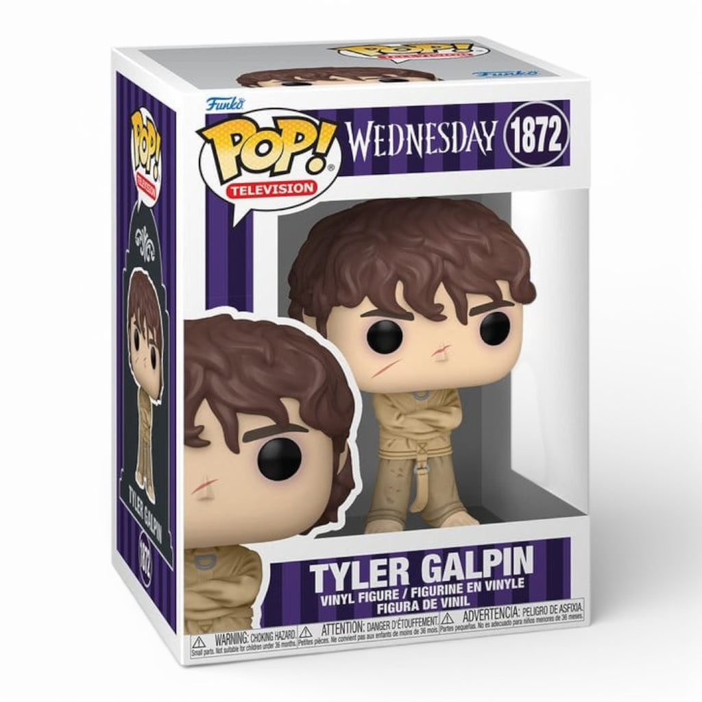 Wednesday POP! TV Vinyl Figure Tyler Galpin 9 cm
