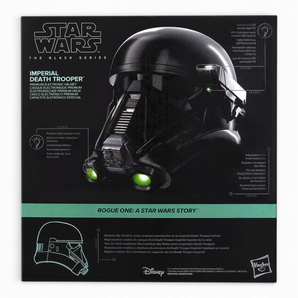 Star Wars: Rogue One Black Series Elektronischer Helm Imperial Death Trooper