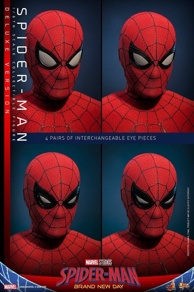 Hot Toys Marvel Spider-Man: Brand New Day 1/6 Figurka akcji Spider-Man Deluxe 29 cm