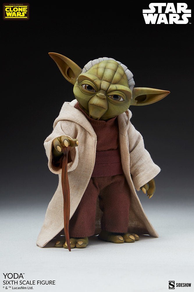 Star Wars: The Clone Wars - Yoda 1:6 Scale Figure - Fans Geek Store