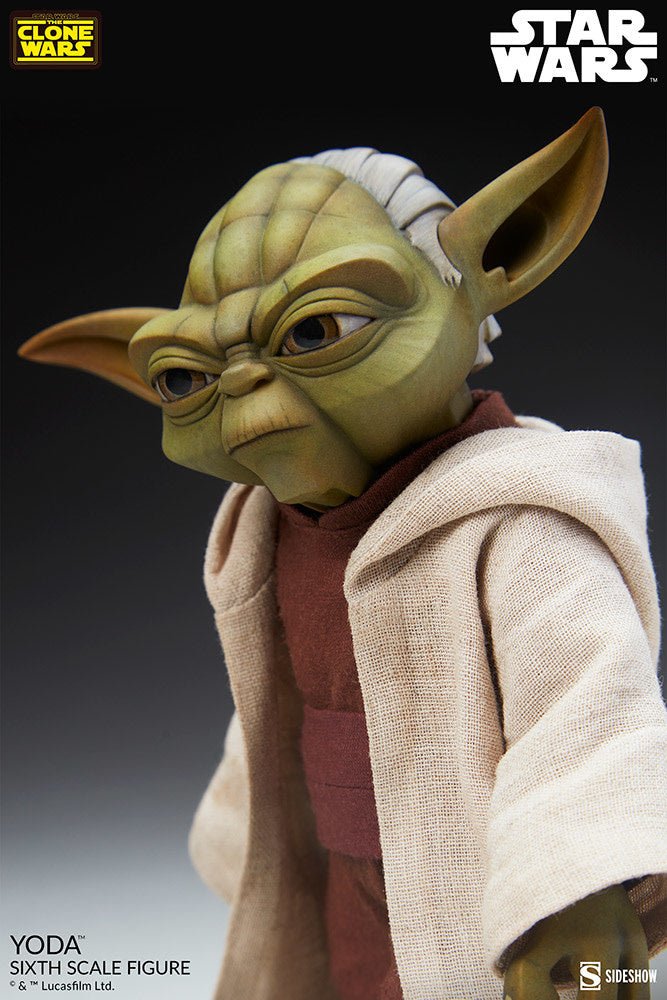 Star Wars: The Clone Wars - Yoda 1:6 Scale Figure - Fans Geek Store