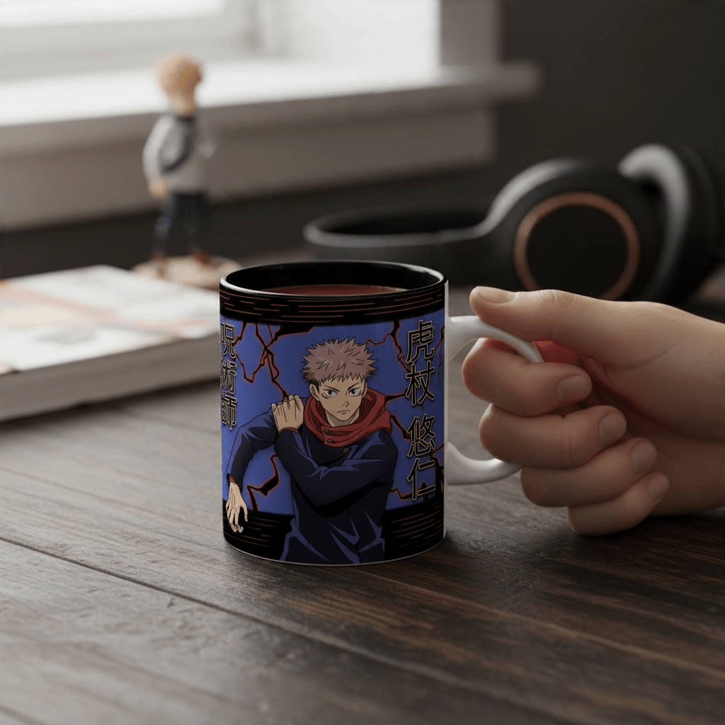 Yuji Itadori Black Flash mok – Jujutsu Kaisen - Fans Geek Storeproduct_type#ABYstyle