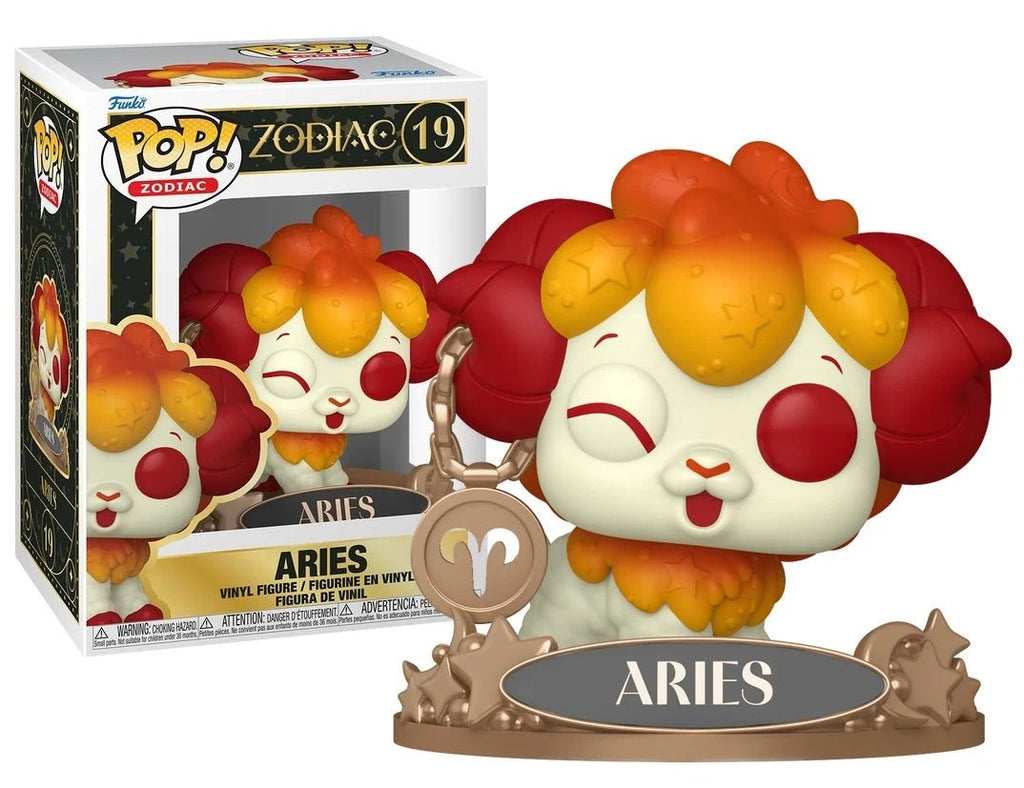 Zodiac Aries Pop Vinyl Figuur 9 cm - Fans Geek Storeproduct_typeFigoodies